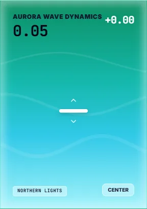 Slider Showcase - Aurora
