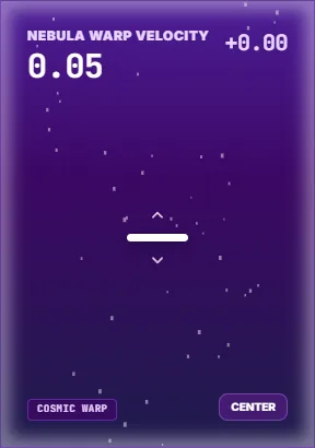 Slider Showcase - Nebula
